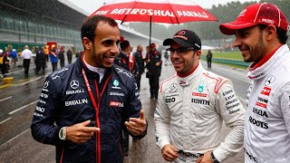 Lewis Hamilton Playfully Challenges F1 CEO After RainDelayed Brazil GP Qualifying [upl. by Eemia791]