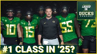 Oregons Dan Lanning CAN bring the 1 recruiting class in 2025  Oregon Ducks Podcast [upl. by Bernita]