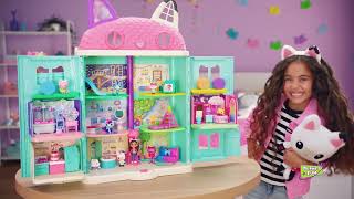 Gabby’s Dollhouse  Gabby’s Purrfect Dollhouse and Deluxe Room Sets [upl. by Oiragelo]