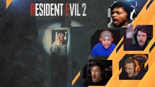 Gamers Reactions to Dead Body In The Locker JUMPSCARE  Resident Evil 2 Remake [upl. by Akili]