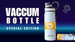 SHAHA Vacuum Bottle Sport 680 ml  Perfect Insulated Bottle for Active Lifestyles  Unboxing [upl. by Baggett70]