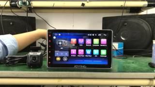 Joying 8quot Double din Toyota Universal Android 51 Ram 2GB Rom32GB Car Stereo Head Unit [upl. by Ardnait568]