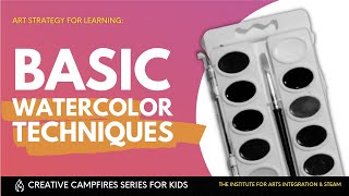 Basic Watercolor Techniques for Kids [upl. by Cornwell]