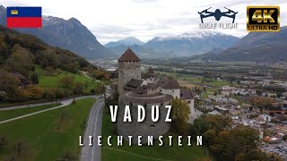 Vaduz Liechtenstein 🇱🇮  Drone Flight [upl. by Ari]