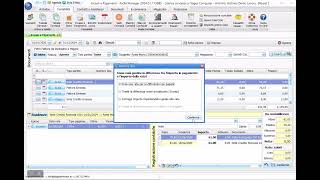 Compensazione contabile fra fattura e nota credito [upl. by Ahsemaj418]