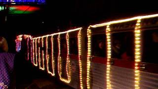 Christmas light train at Oregon Zoo [upl. by Carl390]