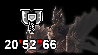 MHWI Fatalis charge blade solo 20 52quot 66 [upl. by Aria]