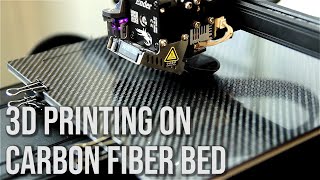 Making A Carbon Fiber Print Bed For My 3D Printer how to [upl. by Yrovi765]