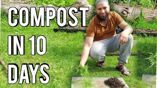 How To Make Fast Compost At Home  Make Compost Fast [upl. by Amalburga327]