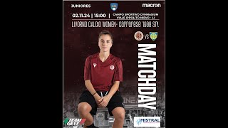 ASD Livorno Calcio Women vs Carrarese Calcio [upl. by Natsirhc]