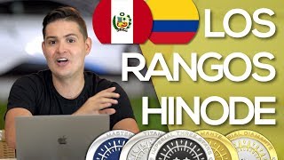 HND 2018  HINODE  ¿Cómo lograr los Rangos  Colombia y Perú [upl. by Fulbert]