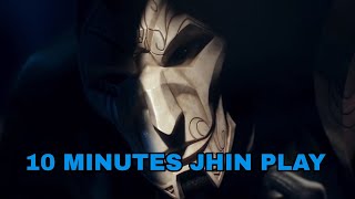 10 MINUTES JHIN PLAY  WILD RIFT [upl. by Gow926]