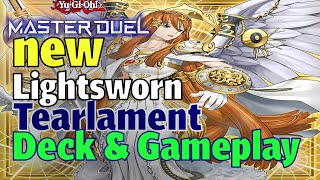 UPDATED LIGHTSWORN TEARLAMENT DECK MASTER DUEL ft Advance of Great Forces [upl. by Oderfigis]