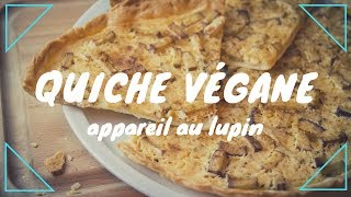 Quiche végane appareil au lupin [upl. by Jamieson]