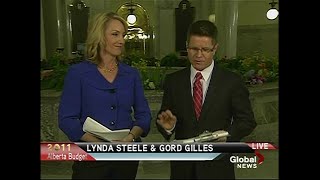 CITVDT  Global News Hour quot2011 Alberta Budgetquot special open amp full broadcast February 24 2011 [upl. by Hoye]