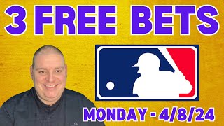 Monday 3 MLB Picks amp Free Betting Predictions  4824 l Picks amp Parlays l mlbbets [upl. by Wilt]