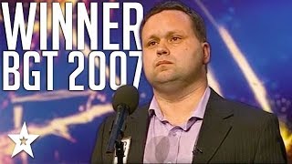 Unforgettable Opera Performances  PAUL POTTS on Britains Got Talent  Got Talent Global [upl. by Novahc]