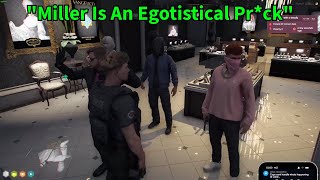 Ste Demands Miller Isnt Primary on Jewellery Store After Miller Says This  NoPixel 40 GTA RP [upl. by Dorinda]