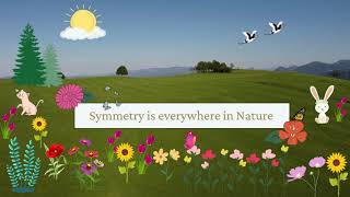 Symmetry in Nature Part 3  Examples of Symmetry in Nature  Learning with Maliha [upl. by Koffler]