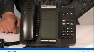 EDV Mitel 5320 IP Phone Tutorial  Voice Mail [upl. by Ayotyal934]