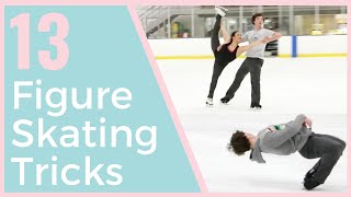 13 FUN FIGURE SKATING TRICKS YOU MUST TRY  Coach Michelle Hong [upl. by Libys]