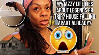 MY JAZZY LIFE HOUSE FALLING APART❓LIES ABOUT LEGENDS ASHTMA❓😱 [upl. by Nahshun]