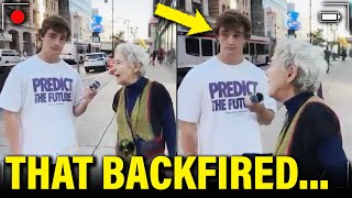 Watch Elderly Woman DESTROY MAGA BRO in 60sec [upl. by Eliza475]