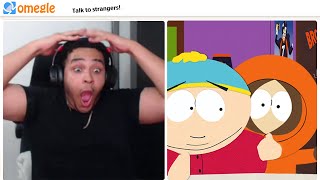 Cartman and kennys FUNNIEST moments on omegle VRchat trolling [upl. by Naret]