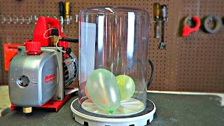 What Will Happen If You put Balloons in a Vacuum [upl. by Mimi]