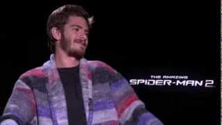 Andrew Garfield Talks About His Manhood In The Amazing SpiderMan 2 [upl. by Pucida]