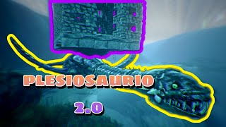 plesiosaurio 2 formas de domar trucos recomendaciones abilidades usos y más ark mobile [upl. by Edlihtam]