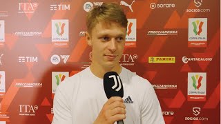 NICOLUSSI CAVIGLIA INTERVISTA POST VITTORIA COPPA ITALIA Le sue Parole RENDONO ORGOGLIOSO UN TIFOSO [upl. by Nylaroc704]