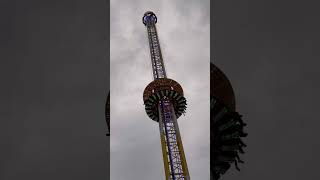 Freefall Tower auf der Kirmes getestet 😳 85 Meter Iglarissaleylani Shorts [upl. by Nogas168]