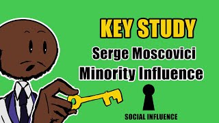 Serge Moscovici and Minority Influence A Level Psychology revision [upl. by Thorwald]