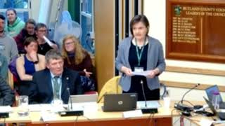 Cllr Rosemary Powell Speaking SPECIAL Rutland County Council meeting Thursday 18th April 2024 [upl. by Mcnally216]