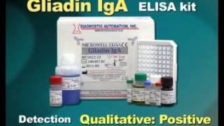 Gliadin IgA ELISA kit [upl. by Erdne]