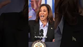 Kamala Harris slammed for deploying a ‘fake accent’ in Detroit speech shorts [upl. by Syramad107]