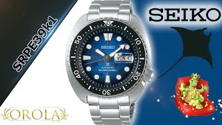 Seiko Overview SRPE39K1 King Turtle Save the ocean 2020 [upl. by Violante]