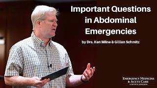 Important Questions in Abdominal Emergencies  The EM amp Acute Care Course [upl. by Doxia225]