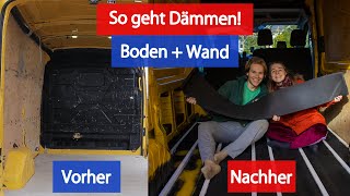 Einfach und günstig Dämmen mit KFlex  DIY Campervan Ausbau  Ford Transit [upl. by Raamal422]