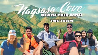 NAGSASA COVE ZAMBALES  BEACH TRIP CAMPING [upl. by Jesus]