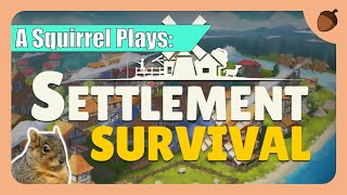 A Squirrel Plays Settlement Survival for the very first time [upl. by Toombs]