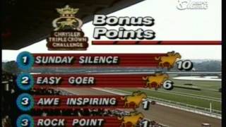 1989 Belmont Stakes  Easy Goer vs Sunday Silence [upl. by Rosco]