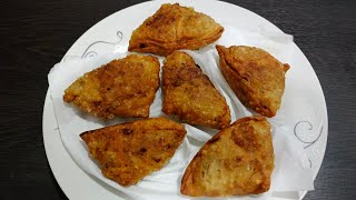 TASTY AND CRISPY MINI ALOO SAMOSA RECIPE BY TASTY FOOD [upl. by Sauers501]