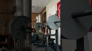 315lb Bench Press Warm Up youtubeshorts gym fitness gymmotivation workout fit gymlife goat [upl. by Oitaroh240]