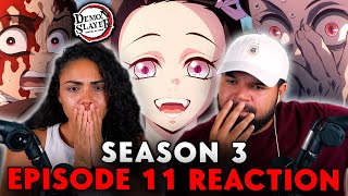 INCREDIBLE SEASON FINALE  Demon Slayer Season 3 Episode 11 Reaction [upl. by Kamaria]