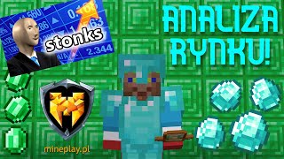 INFLACJA I ARBITRAŻ EKONOMICZNY W MINECRAFT  ANALIZA RYNKOWA NA SKYBLOCKU  mineplaypl [upl. by Latnahc120]