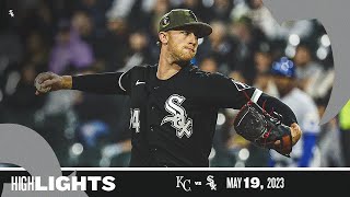 HIGHLIGHTS Michael Kopech Strikes Out Ten to Shutout Royals 51923 [upl. by Aneral762]