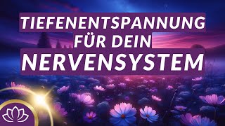 Einschlafmeditation zum Beruhigen des Nervensystems ✨ mit heilsamen 528Hz Frequenzen amp Schlussmantra [upl. by Beichner]