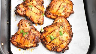 The best air fryer chicken thighs [upl. by Ennairrac]